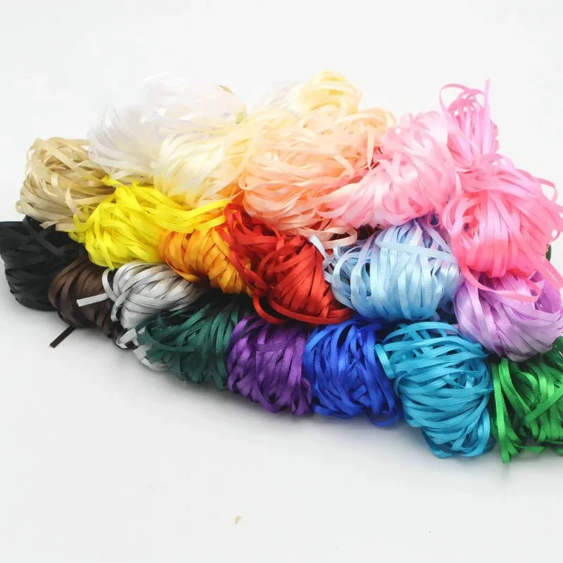 Men'S Accessories For Christmas - New 1/8'' 3mm Multi Colors Satin