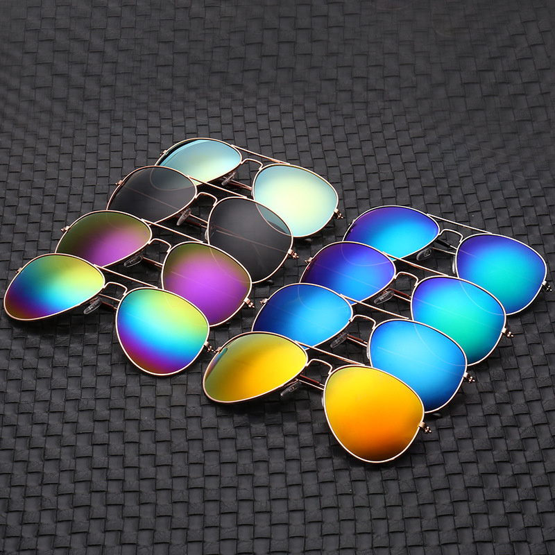 Men'S Accessories Glasses - New Double Bridge Pilot Sunglasse Woman