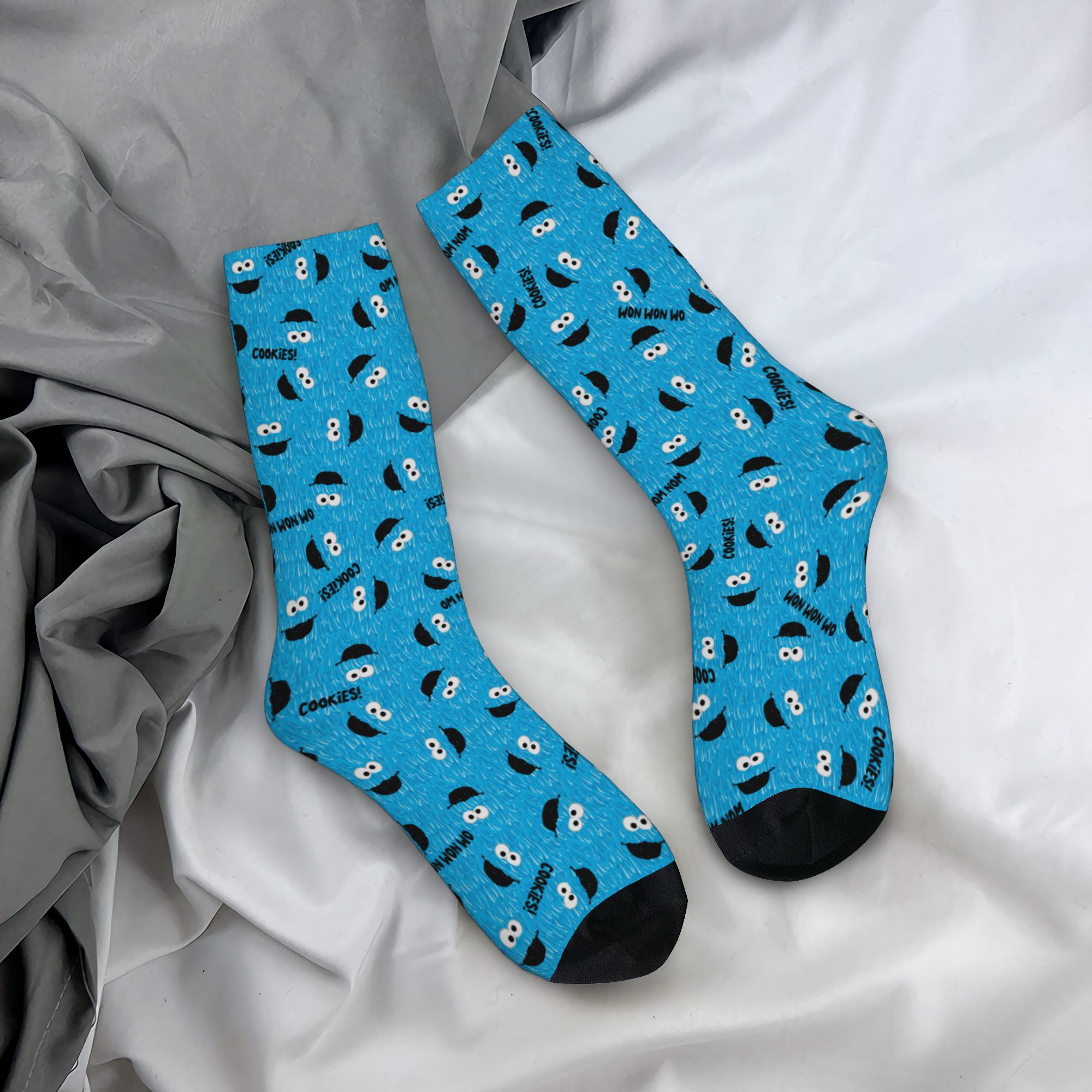 Men'S Accessories Gift Ideas - Cookies Monsters Socks Accessories For Men