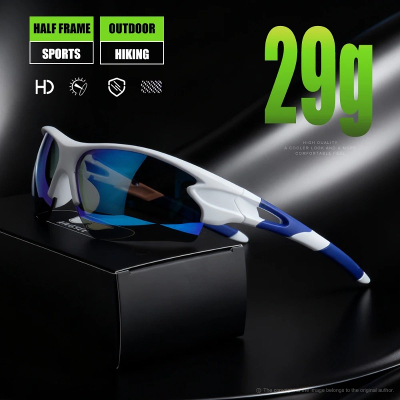 Sunglasses Polarized Men - Wraparound Sports Polarized Sunglasses UV400 Protection