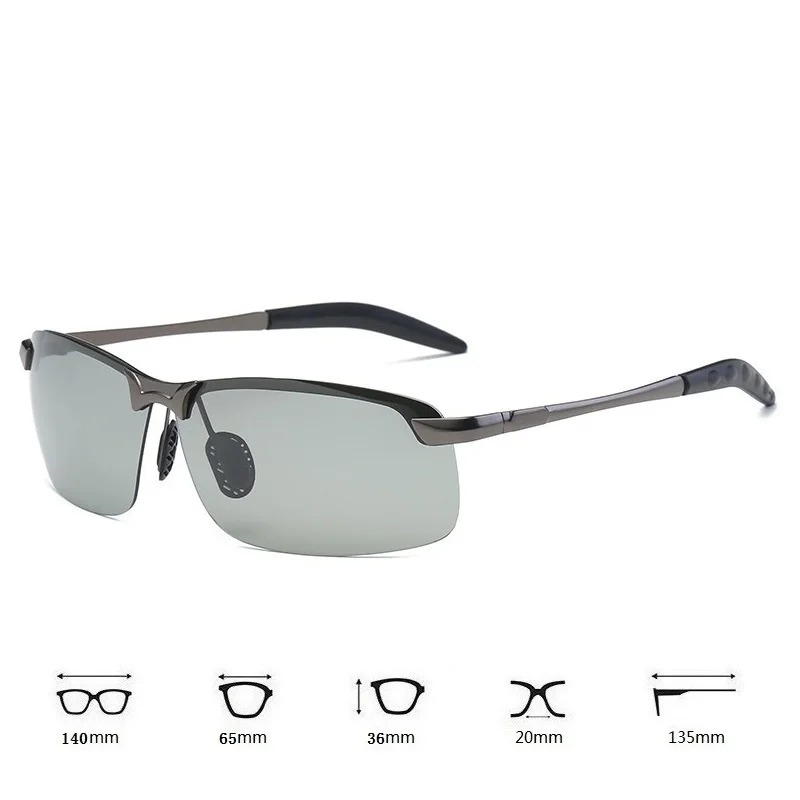 Sunglasses Polarized Men - Men Photochromic Polarized Sunglasses Men Glasses
