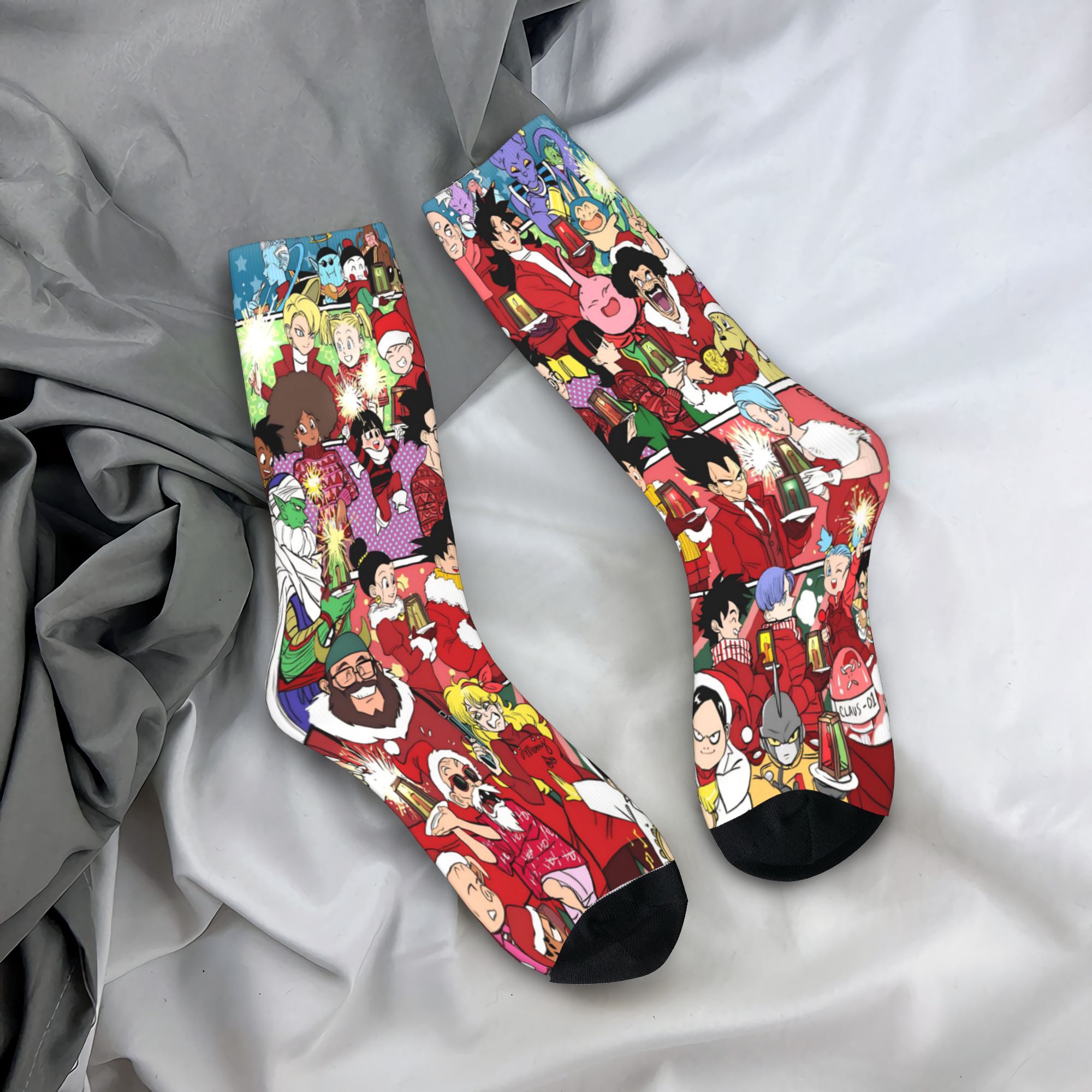 Men'S Accessories Gift Ideas - DBZ DragonBallZ D-DragonBall-L Christmas Socks Merchandise