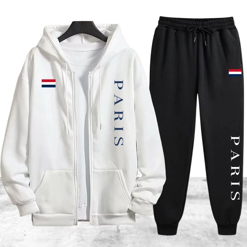 Paris Printing Men's Tracksuit - Men'S Accessories Pouch 评论和价格