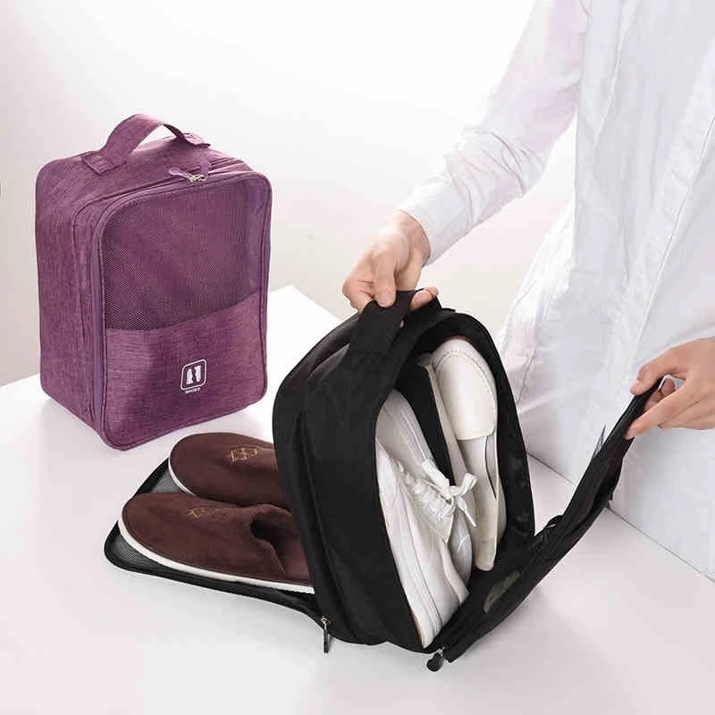Women Portable Travel Shoe Bag - Men'S Accessories Wardrobe 评论和价格