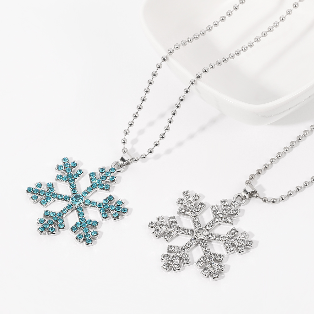 Magical Blue Crystal Snowflake - Men'S Accessories Jewelry 评论和价格