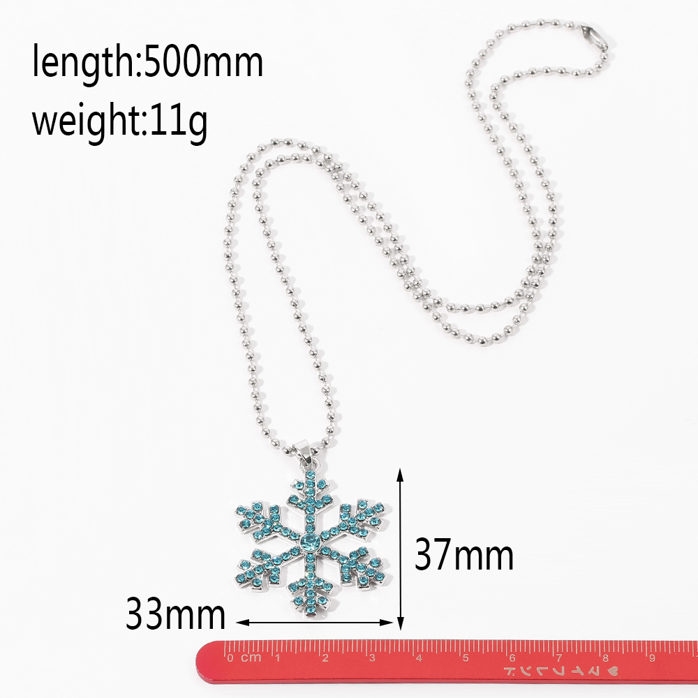 Magical Blue Crystal Snowflake - Men'S Accessories Jewelry 评论和价格