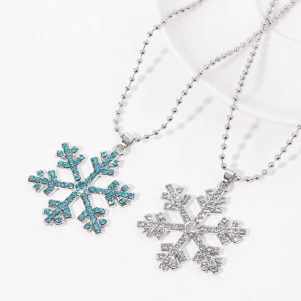 Magical Blue Crystal Snowflake - Men'S Accessories Jewelry 评论和价格