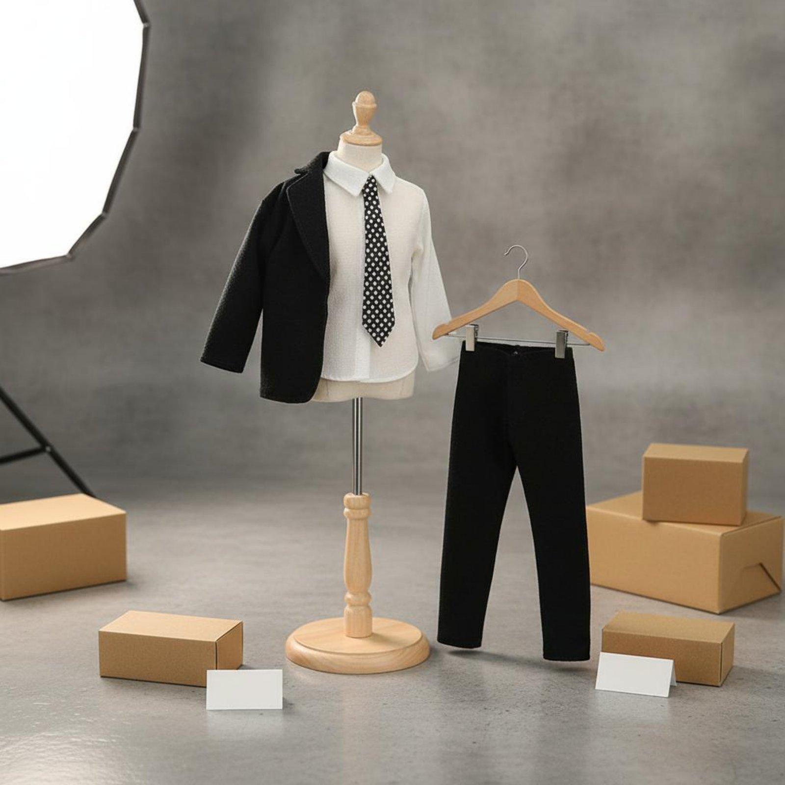 Men Doll Suit Sophisticated Cl - Men'S Accessories Wardrobe 评论和价格