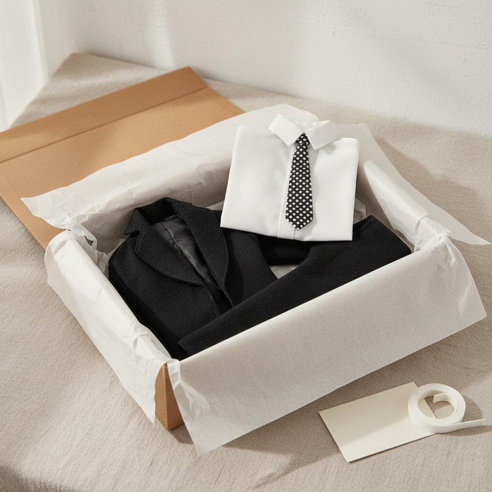 Men Doll Suit Sophisticated Cl - Men'S Accessories Wardrobe 评论和价格