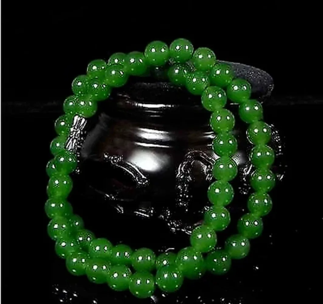 Genuine Natural Green Beads Ne - Men'S Accessories Jewelry 评论和价格
