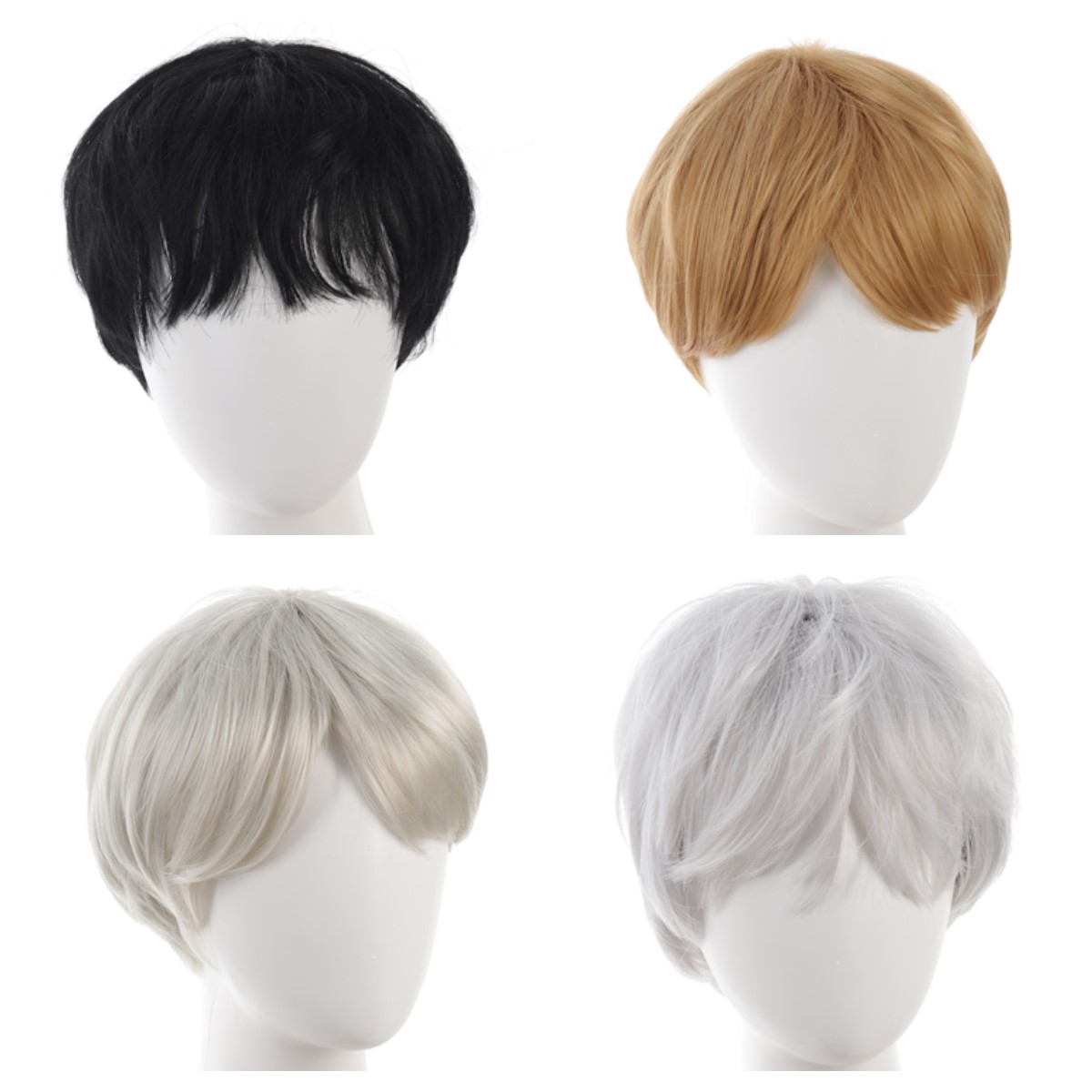 Synthetic wigs for men broken  - Men'S Accessories For Christmas 评论和价格