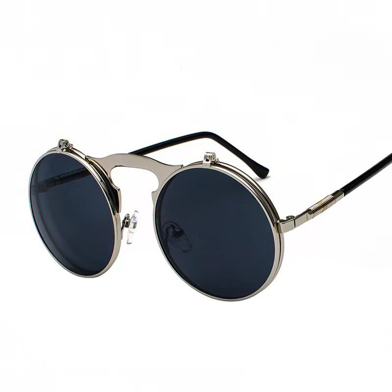 Retro Steampunk Red Round Sung - Men'S Accessories Glasses 评论和价格