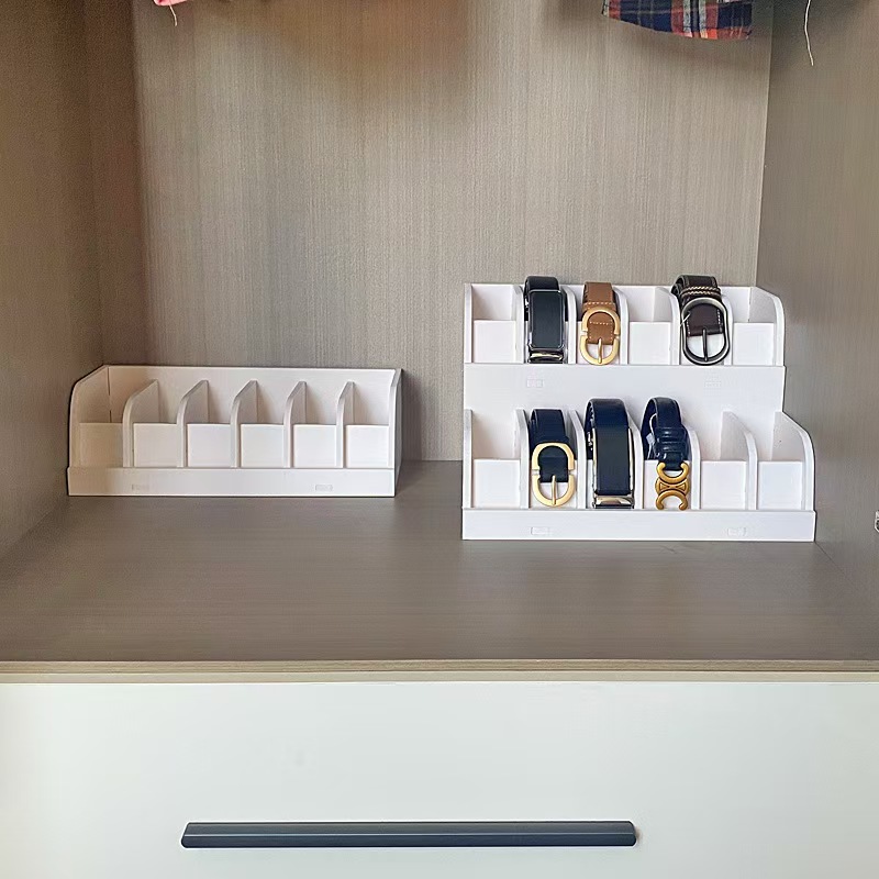 Belt Organizer Box 6/8/10 Grid - Men'S Accessories Wardrobe 评论和价格