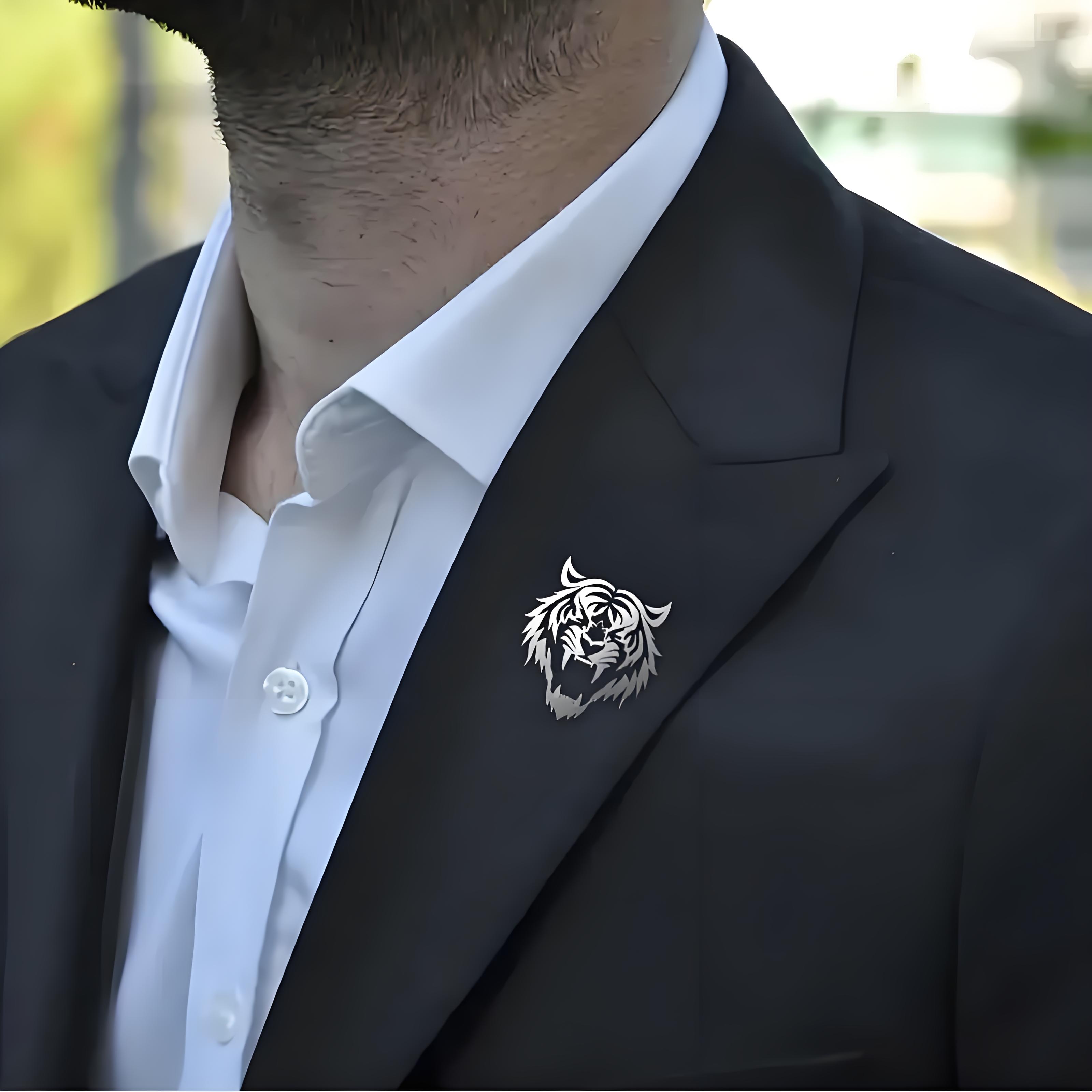Men's Stainless Steel Tiger He - Men Accessories To Wear 评论和价格