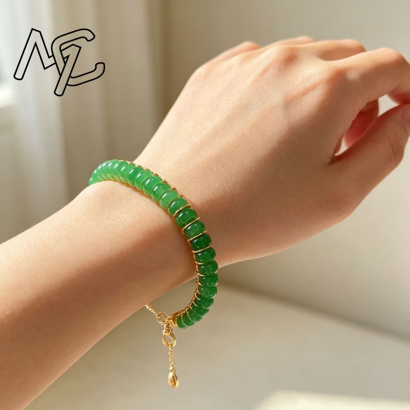 Natural Dry Blue Jade Abacus B - Men'S Accessories Jewelry 评论和价格