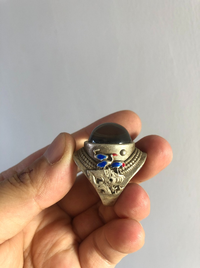 Retro Men Statement Ring, Repa - Men'S Accessories Hand Bands 评论和价格