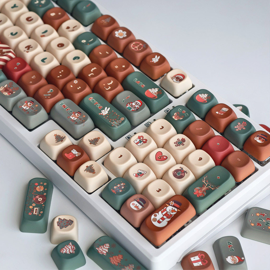 Merry Christmas Keycaps MOA Pr - Men'S Accessories For Christmas 评论和价格