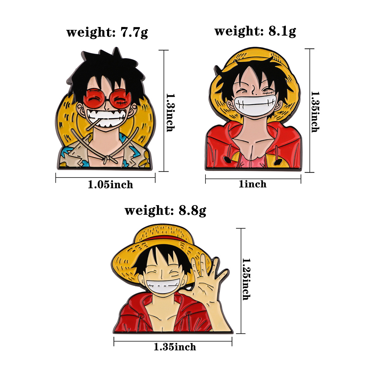 Pirate Adventure Anime Enamel  - Men'S Accessories Jewelry 评论和价格