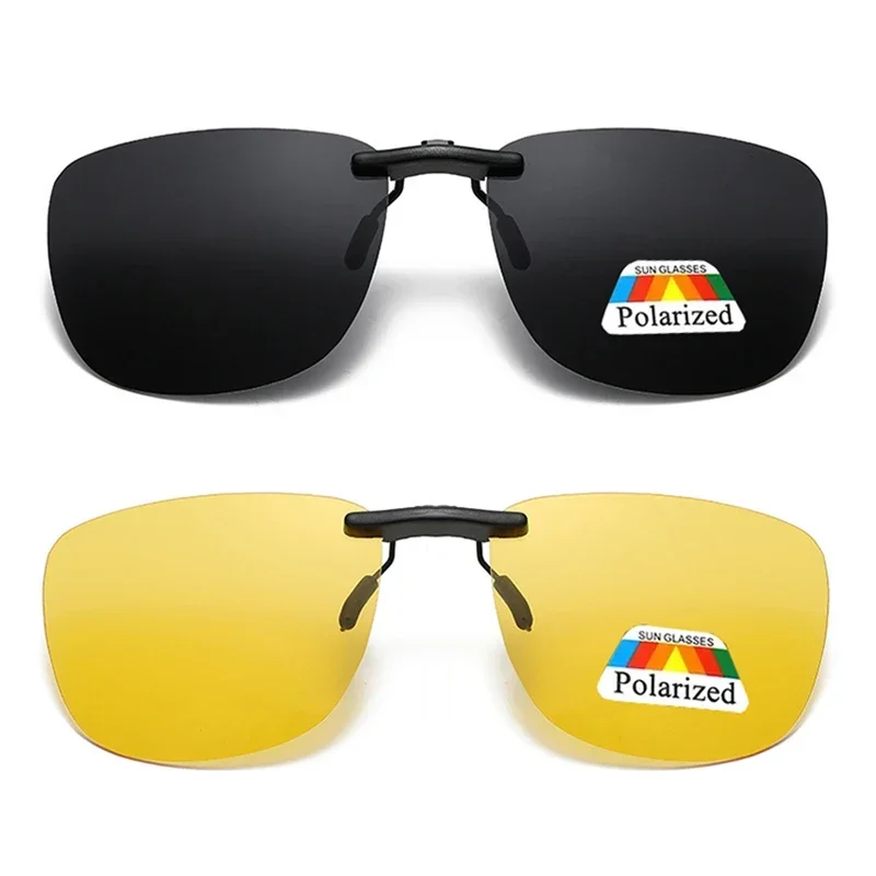 New Square Clip on Sunglasses  - Sunglasses Polarized Men 评论和价格