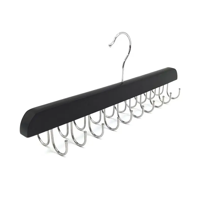 Wooden Belt Rack Women Storage - Men'S Accessories Wardrobe 评论和价格