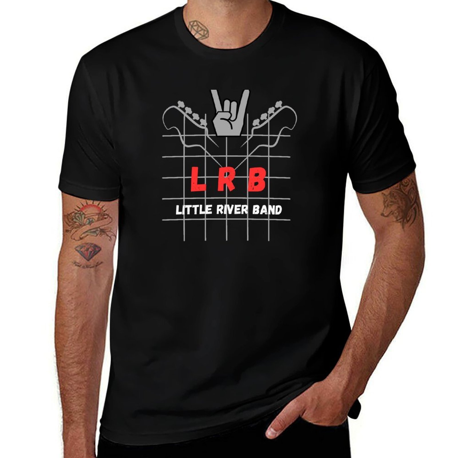 LRB-Little River Band Tshirt f - Men'S Accessories Wardrobe 评论和价格