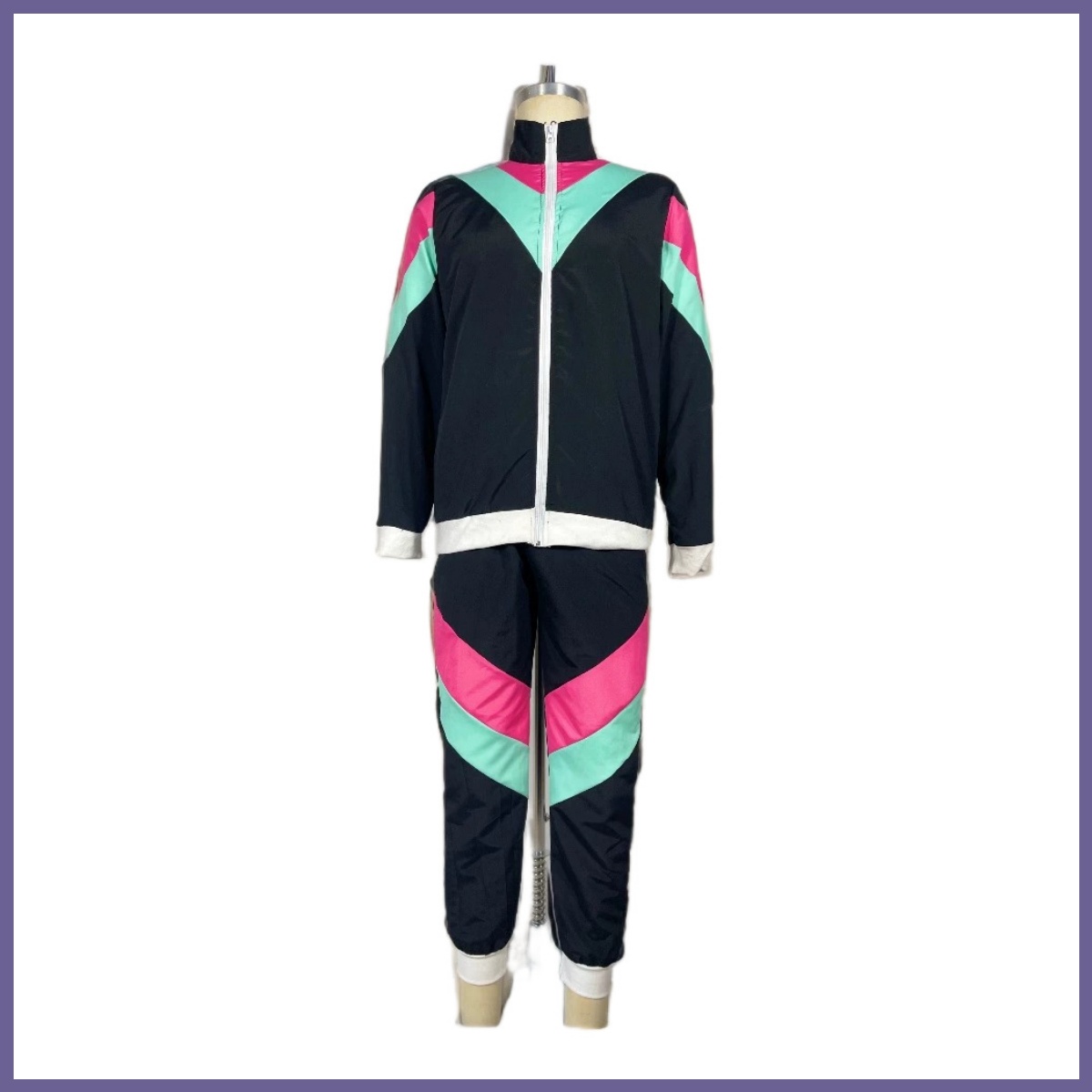 Women Men Costume 80s 90s Suit - Men'S Accessories In The 80S 评论和价格
