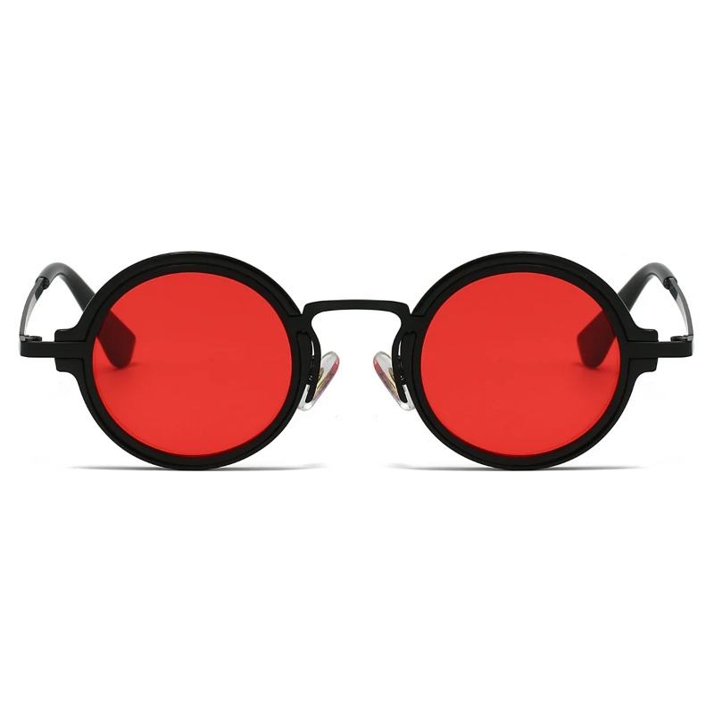 New Retro Metal Round Frame Su - Men'S Accessories Glasses 评论和价格