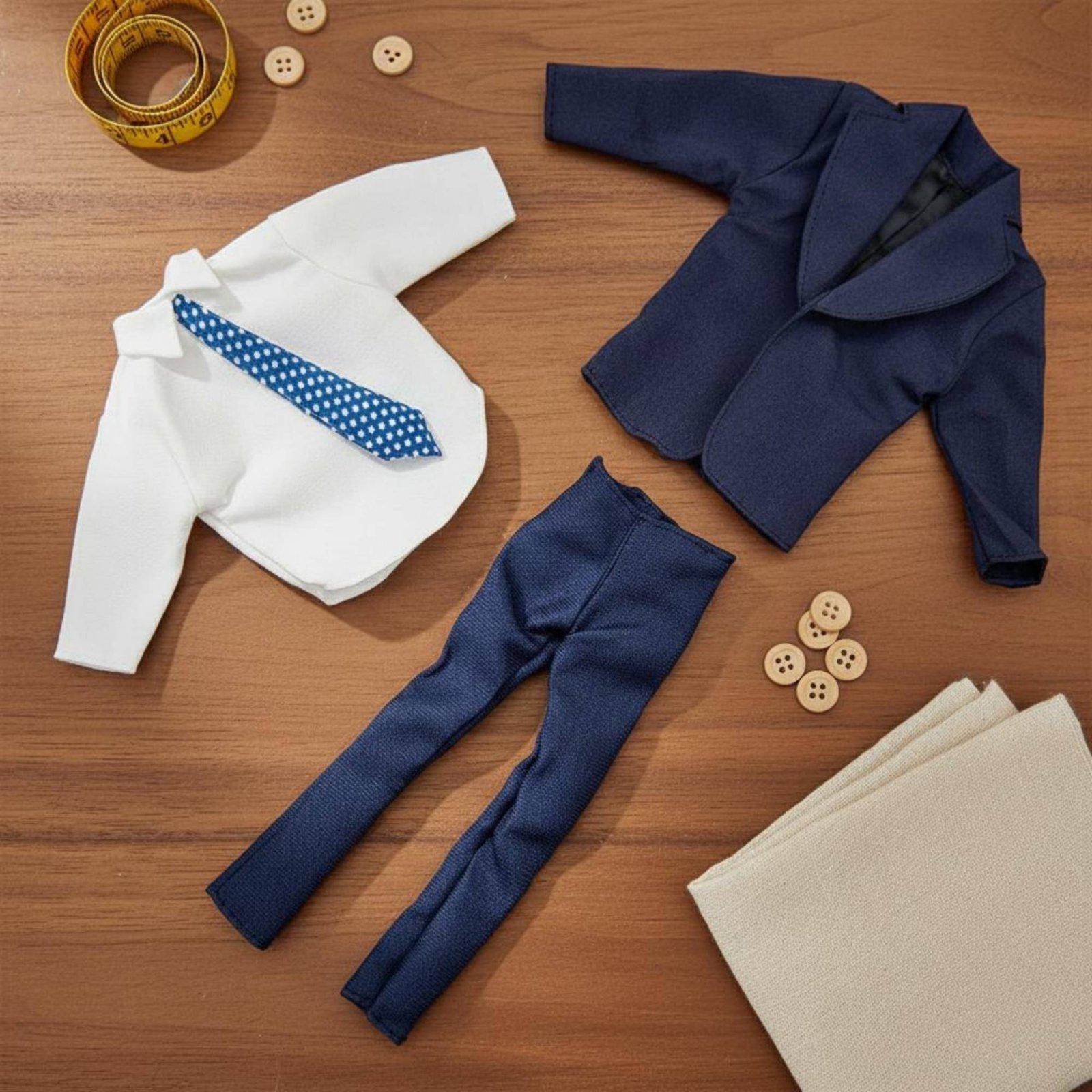 Men Doll Suit Sophisticated Cl - Men'S Accessories Wardrobe 评论和价格